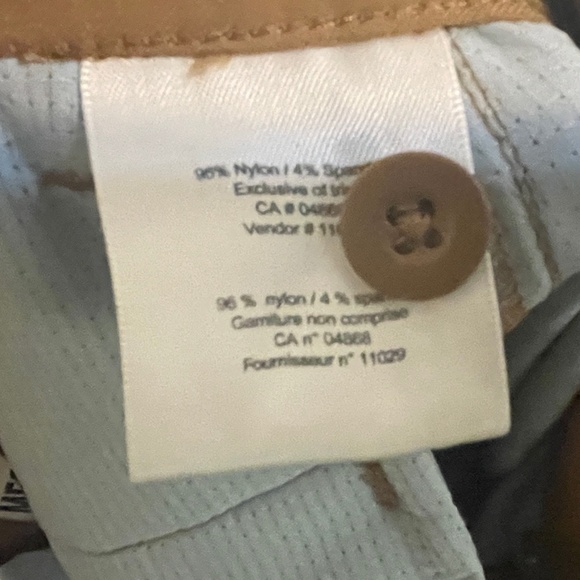 MEC Men's Beige Nylon Shorts - Picture 7 of 7